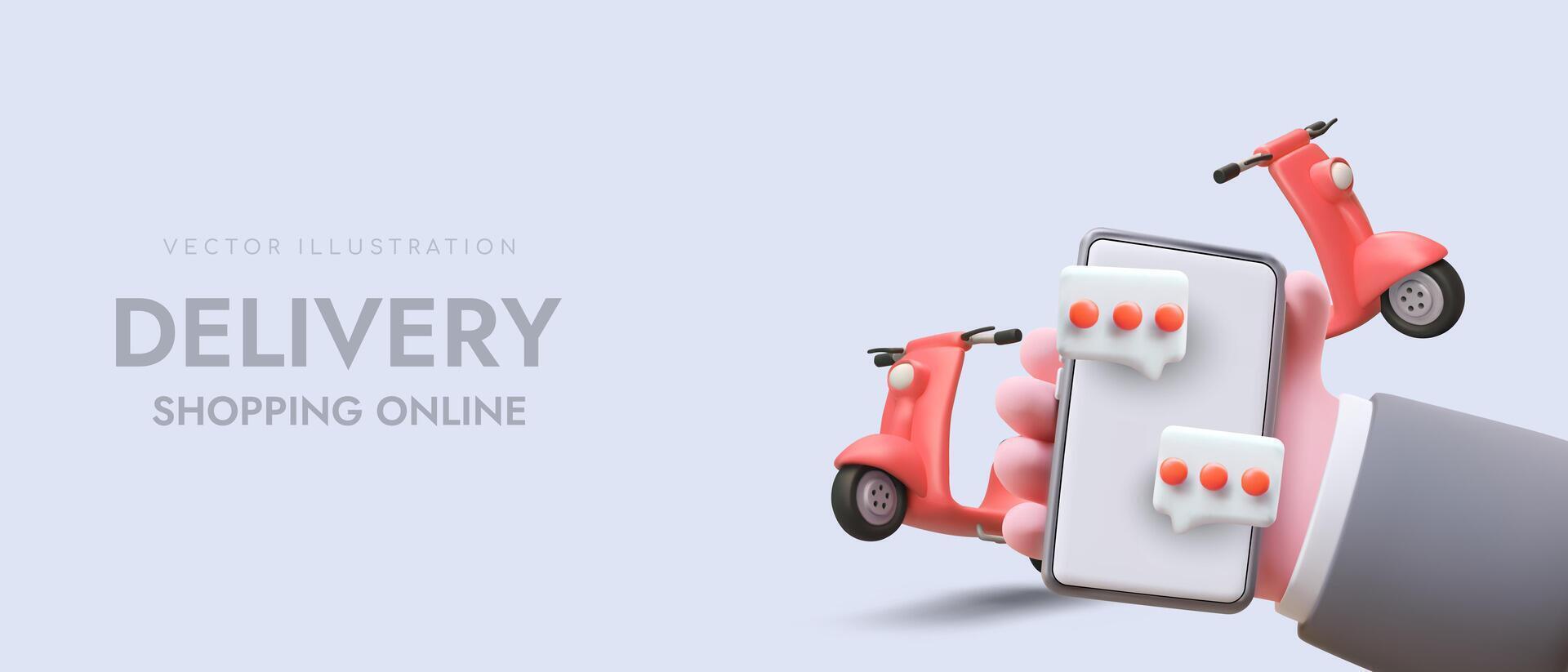 Comparison of different delivery services. Choosing best courier vector