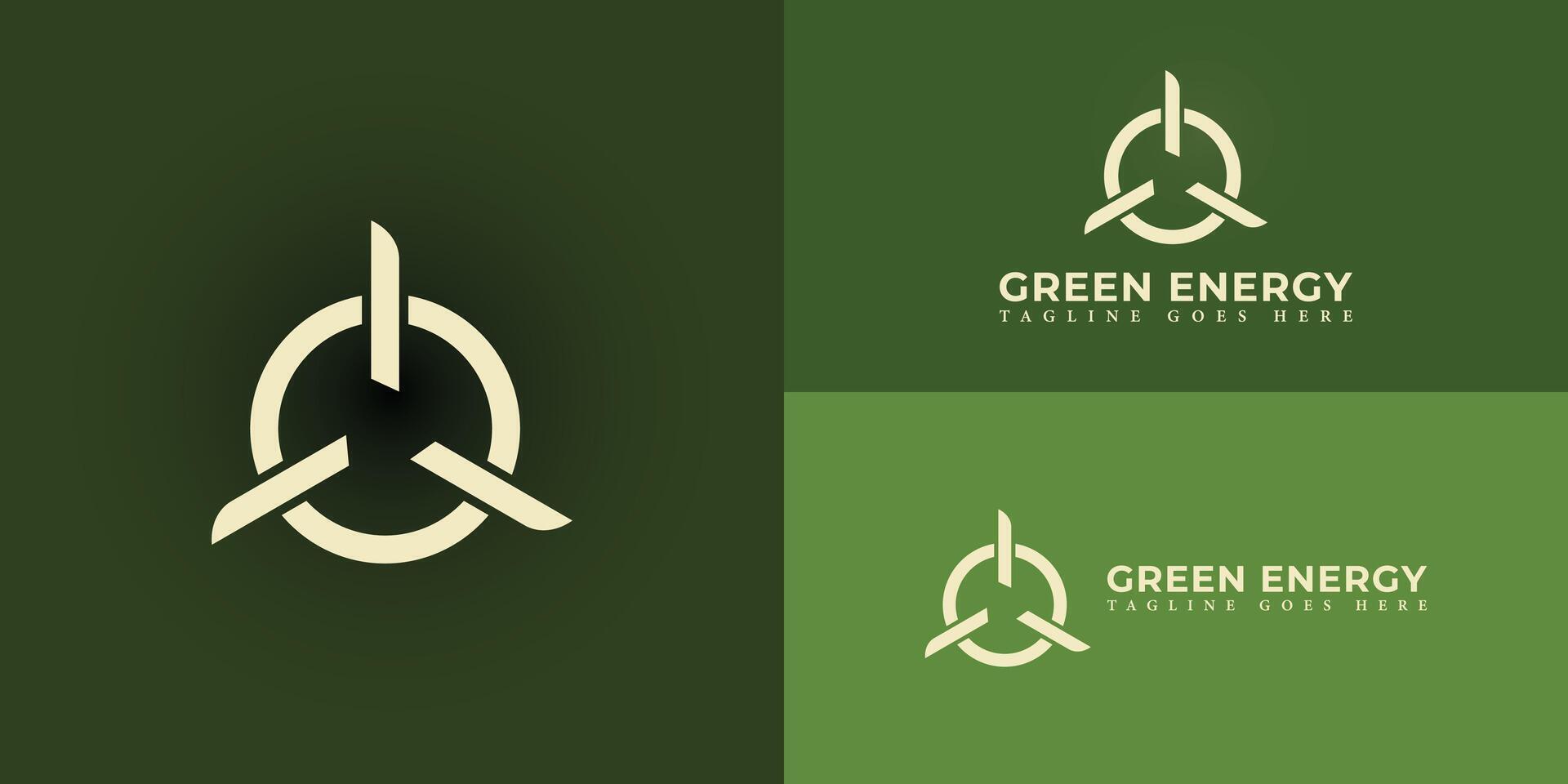Eco friendly symbol template for graphic and web design collection logo vector illustration presented with multiple green background colors. The logo is suitable for the Ecology Environmental Logo