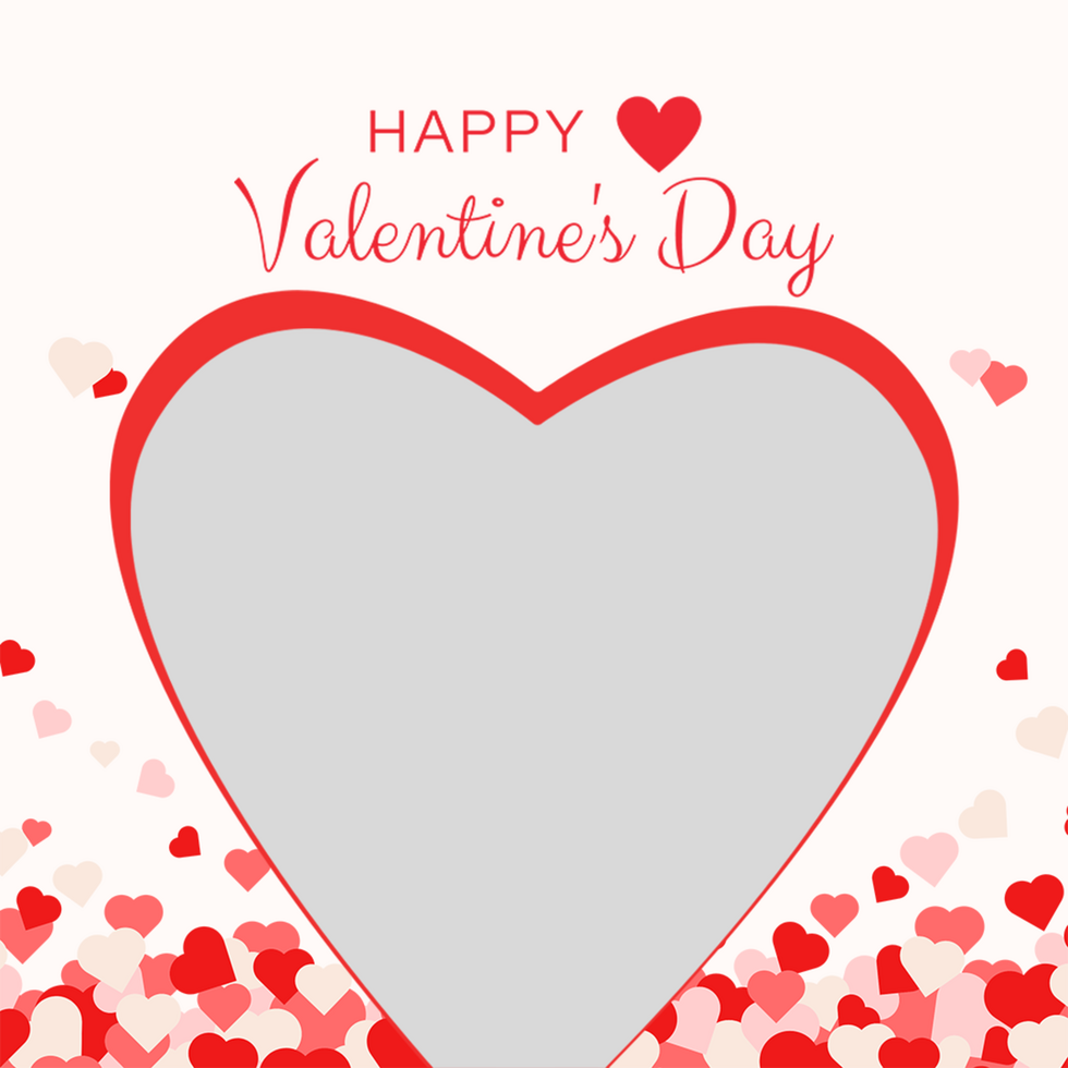 Valentine's Day Social Media post psd