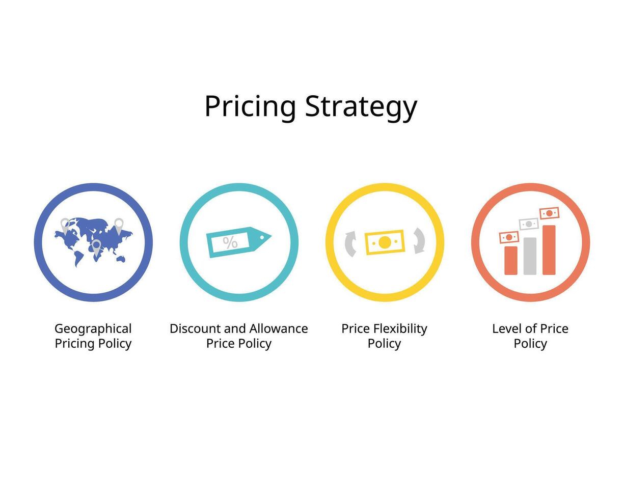Pricing Strategy for geographical pricing, discount and allowance, price flexibility, level of price policy vector
