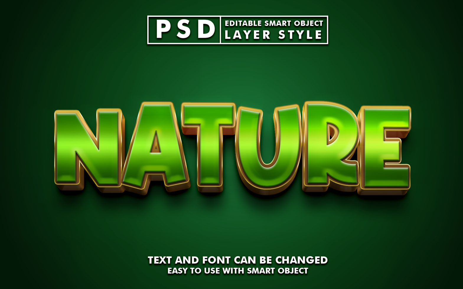 Jungle Editable Text Effect psd