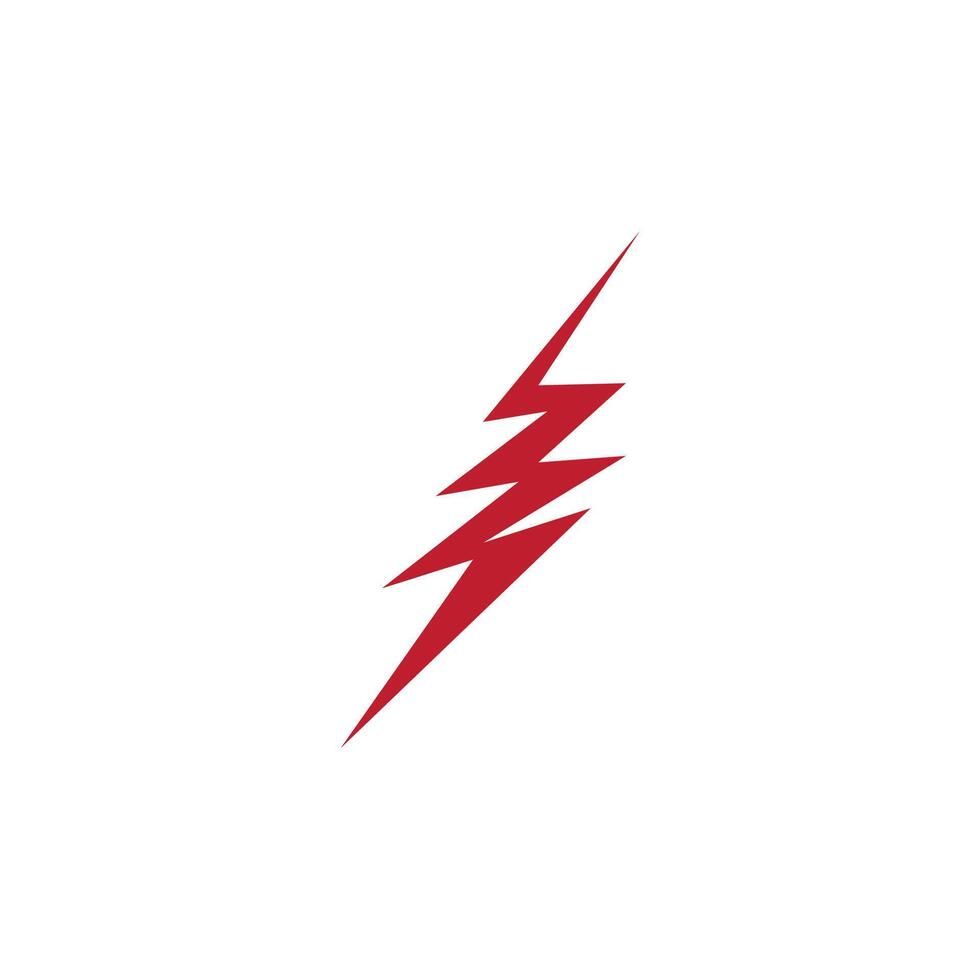 Flash lightning thunderbolt logo vector template