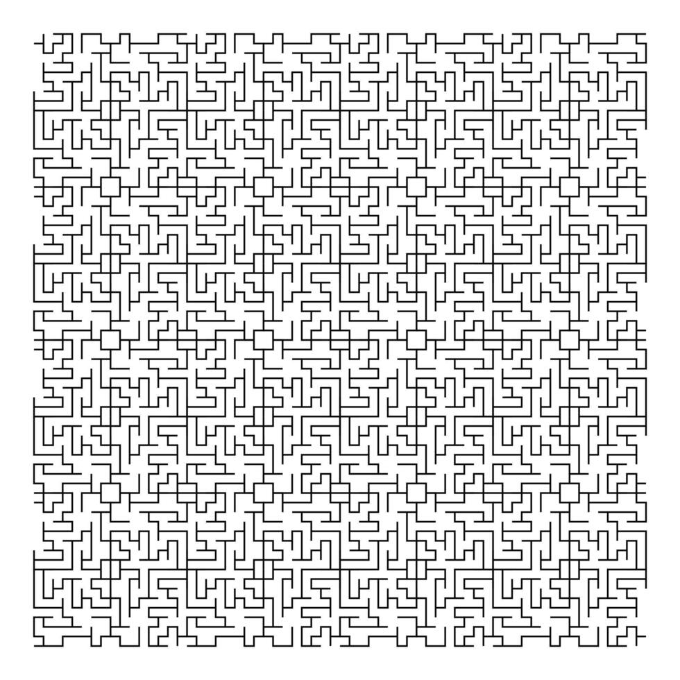 Maze puzzle game vector pattern