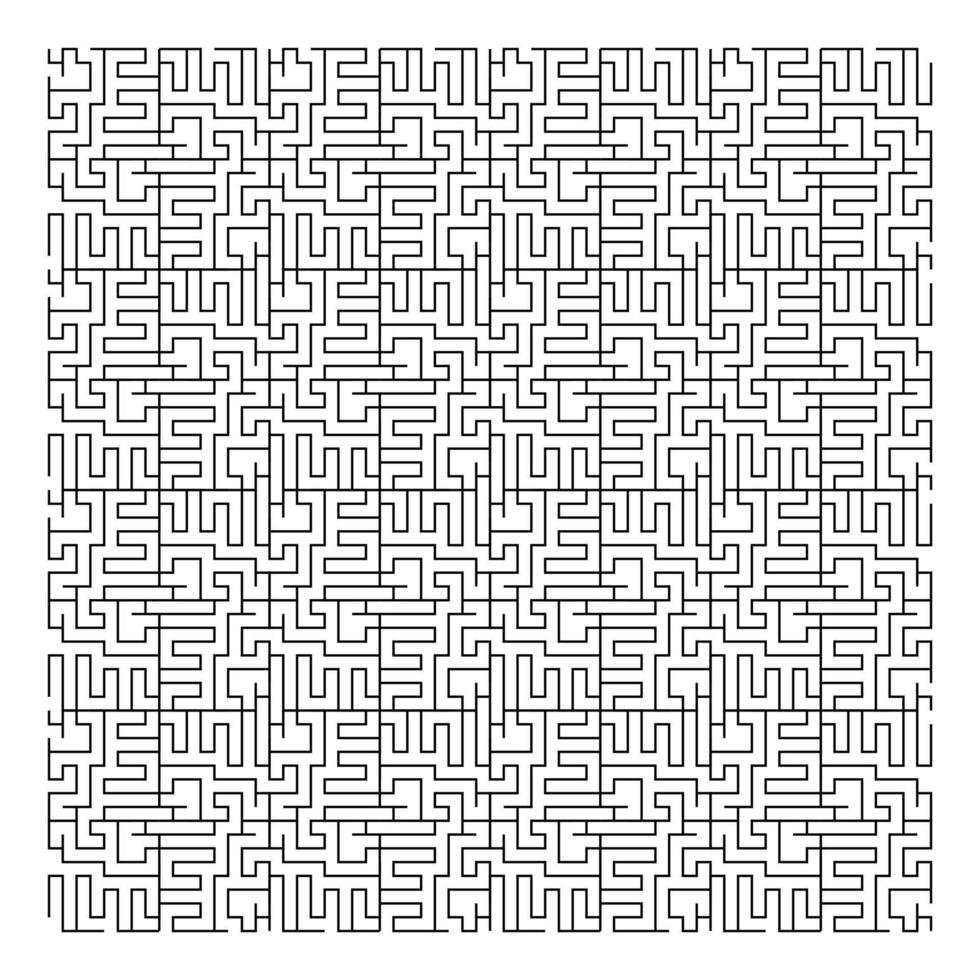 Maze puzzle game vector pattern
