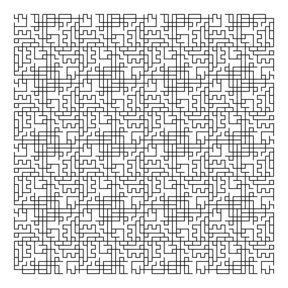 Maze puzzle game vector pattern