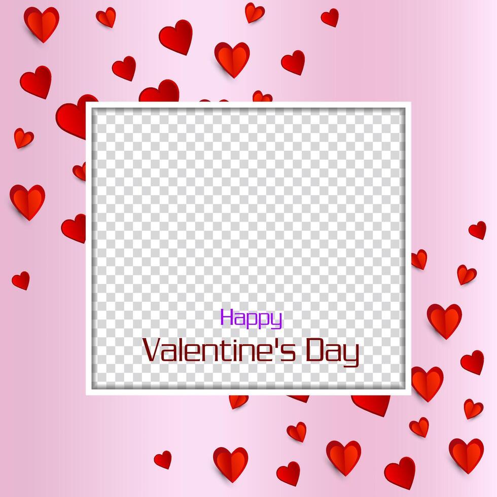 contento san valentin día concepto para saludo tarjeta, celebracion, anuncios, marca, cubrir, etiqueta, ventas. San Valentín día mínimo corazón diseño tarjeta. vector