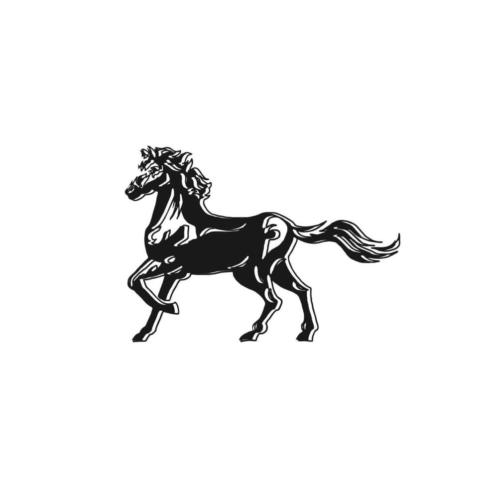 horse vector illustration