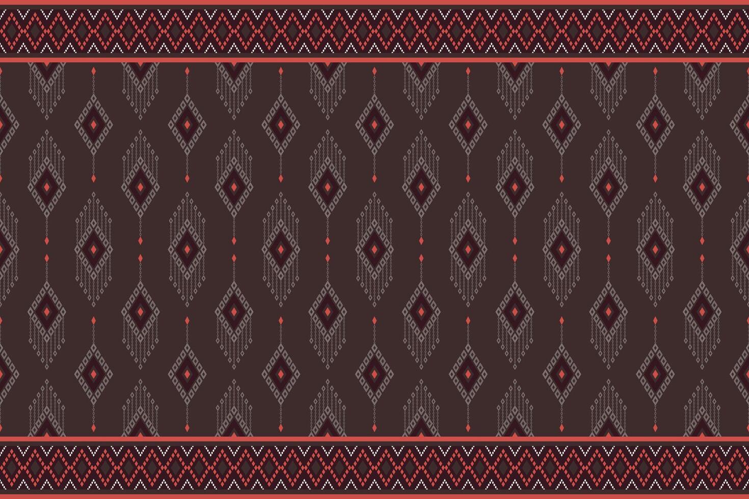 Vertical ikat geometric traditional style,seamless pattern and line texture background. Use for fabric, textile, decoration elements. vector