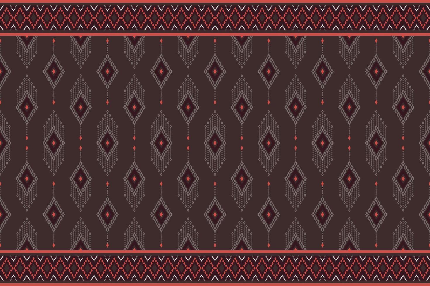 Vertical ikat geometric traditional style,seamless pattern and line texture background. Use for fabric, textile, decoration elements. vector