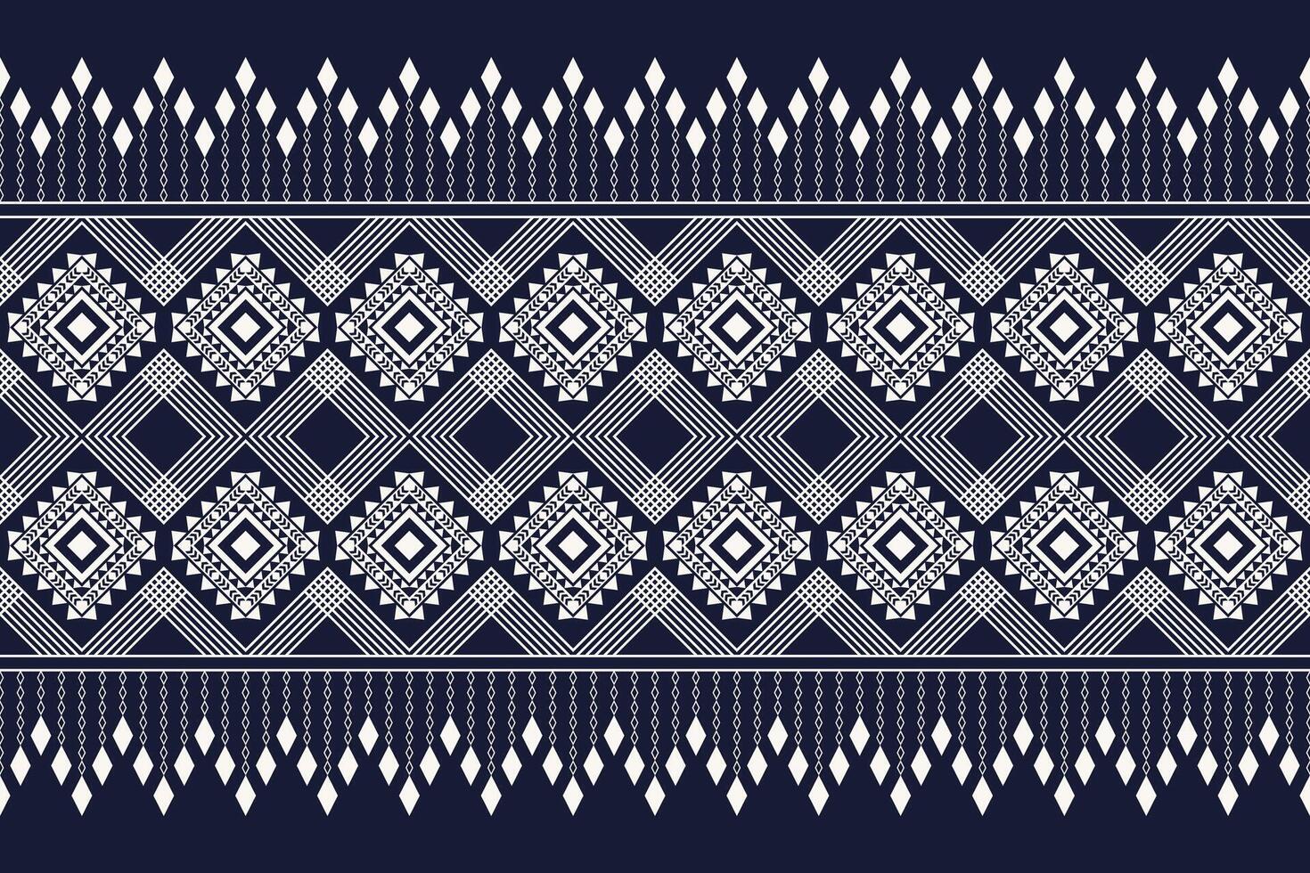 Vertical ikat geometric traditional style,seamless pattern and line texture background. Use for fabric, textile, decoration elements. vector