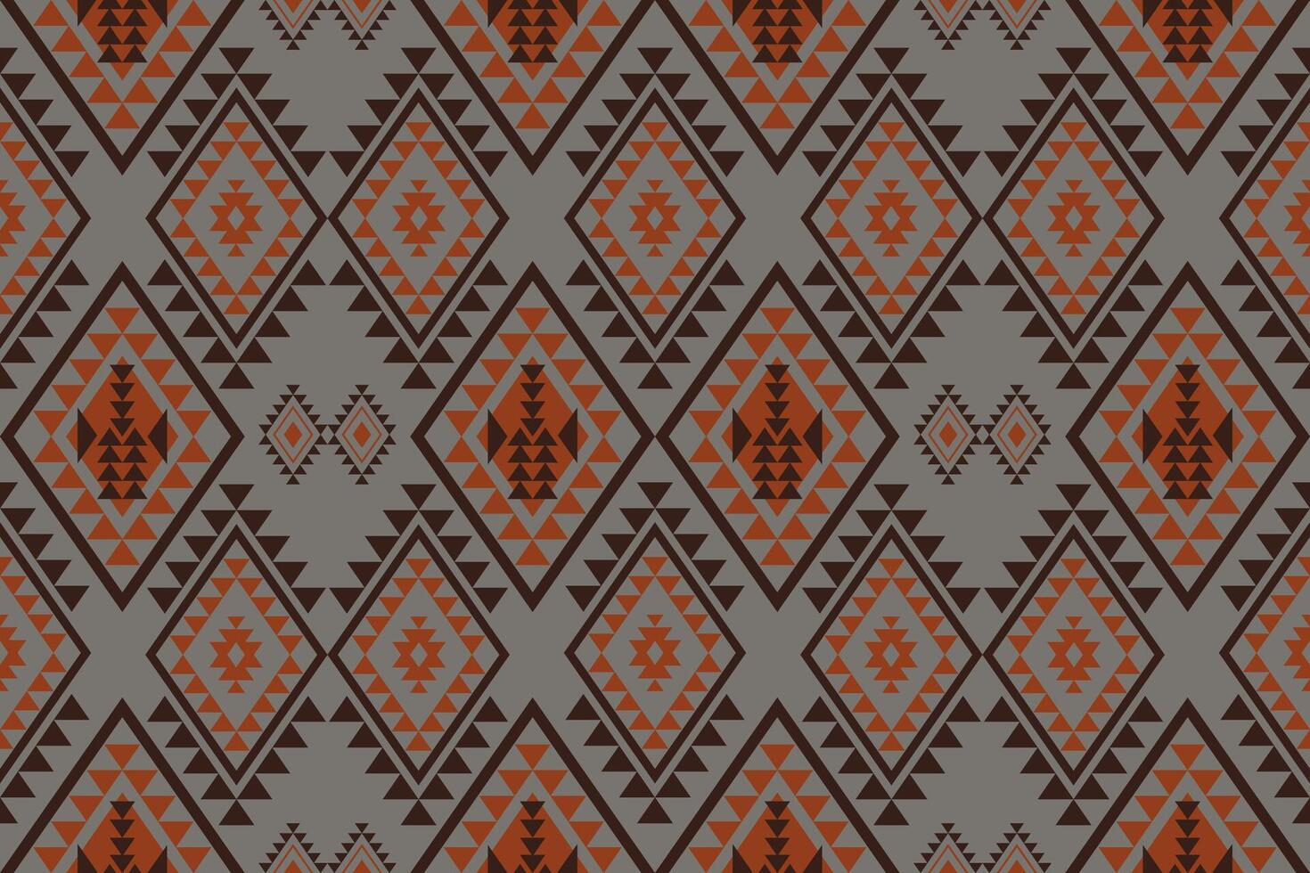 Navajo tribal vector seamless pattern. Native American ornament. Ethnic South Western decor style. Boho geometric ornament. Vector seamless pattern. Mexican blanket, rug. Woven carpet illustration.