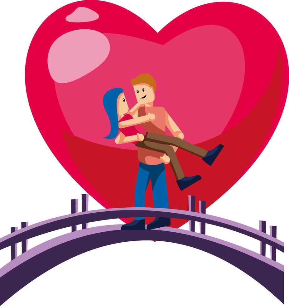 Creative concept of Happy Valentines Day card set vector