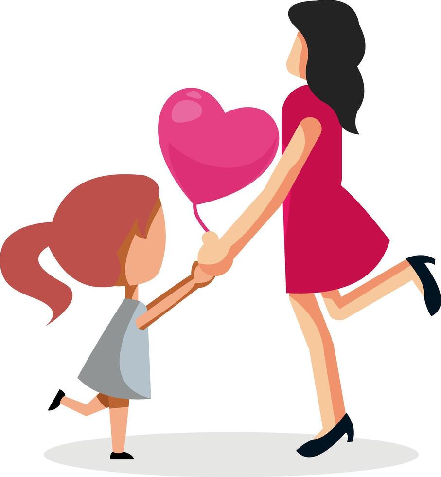 Creative concept of Happy Valentines Day card set vector
