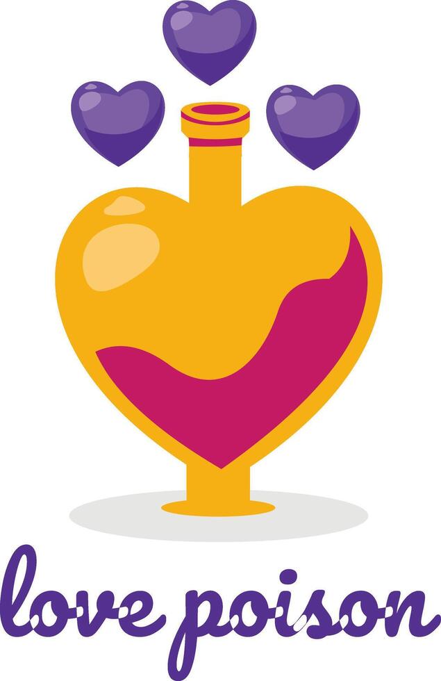 Creative concept of Happy Valentines Day card set vector