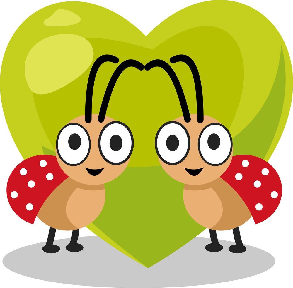 Creative concept of Happy Valentines Day card set vector
