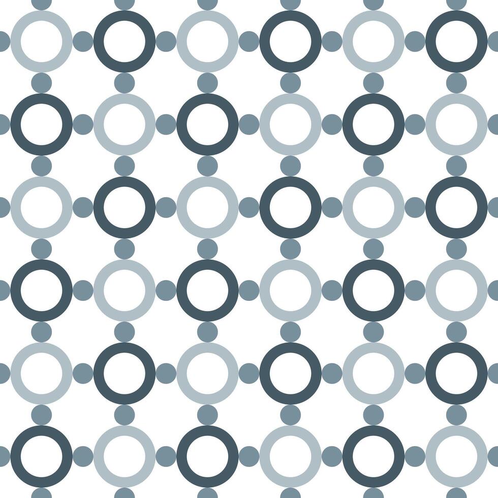 Grey shade circle pattern. Circle vector seamless pattern. Decorative element, wrapping paper, wall tiles, floor tiles, bathroom tiles.