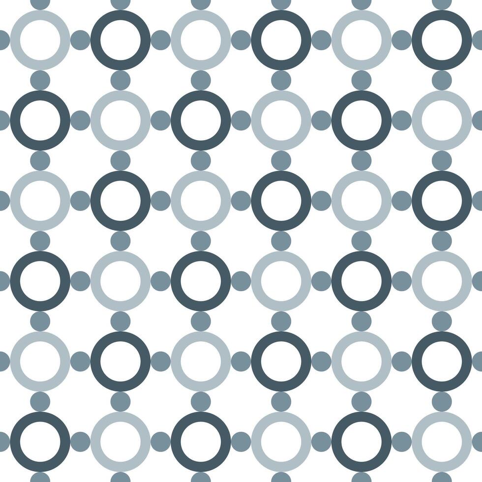 Grey shade circle pattern. Circle vector seamless pattern. Decorative element, wrapping paper, wall tiles, floor tiles, bathroom tiles.