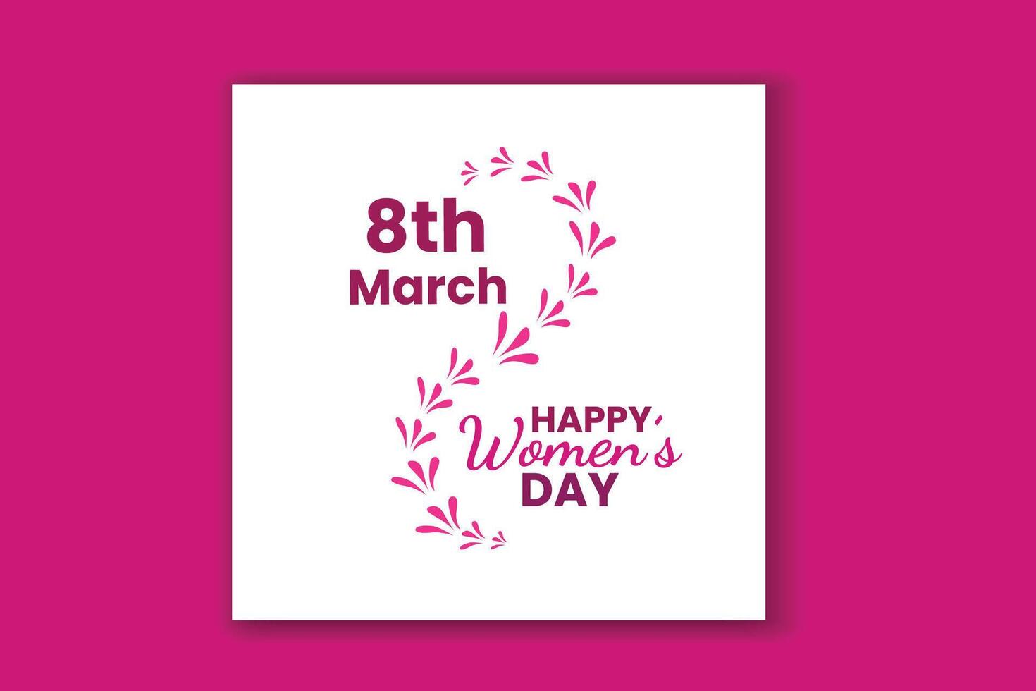 International women day vector