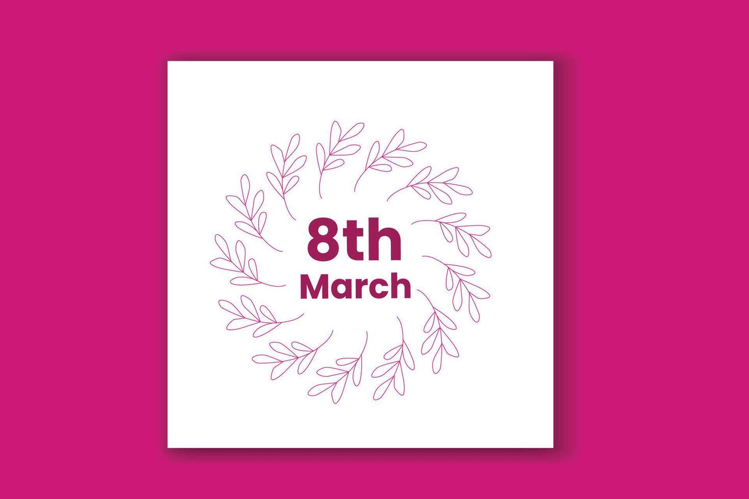 International women day vector