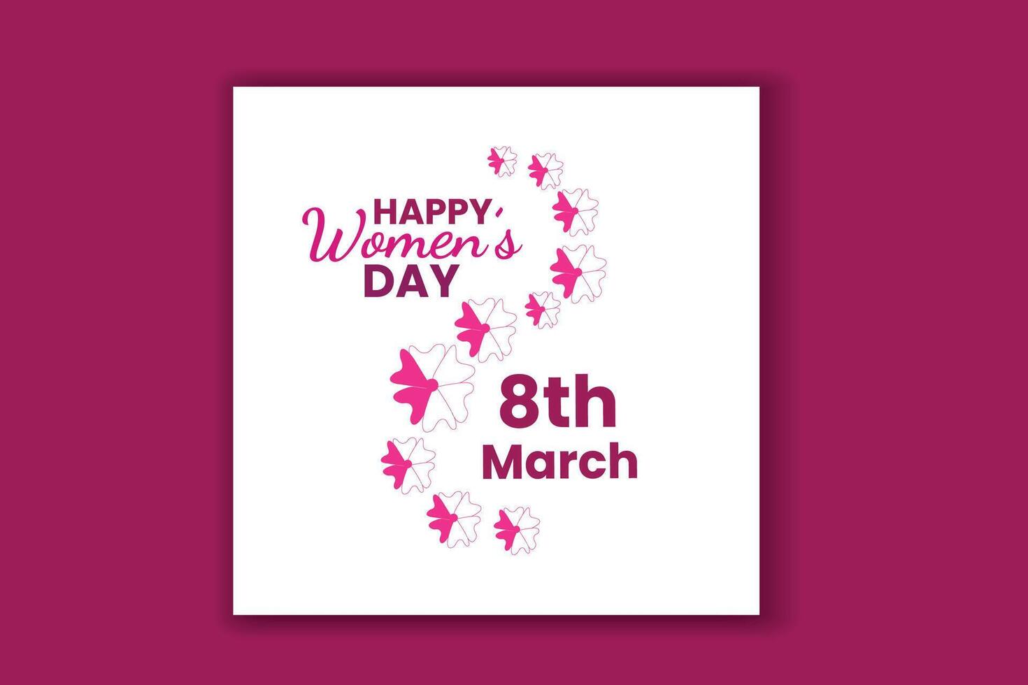 International women day vector