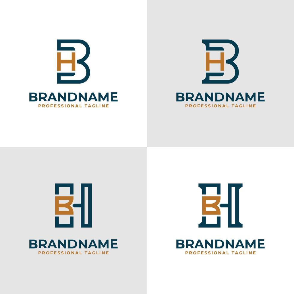 Classic Letter BB BH HB BHB Monogram Luxury Vintage Style Elegant Beauty  Brand Identity Design Vector 20802759 Vector Art at Vecteezy