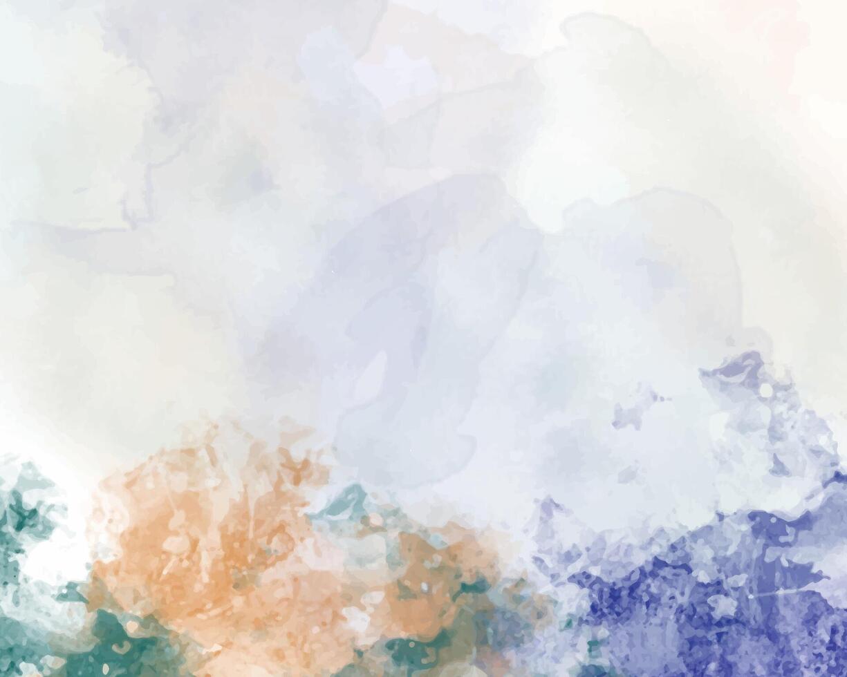 Abstract splashed watercolor background. Design for your cover, date, postcard, banner, logo. vector