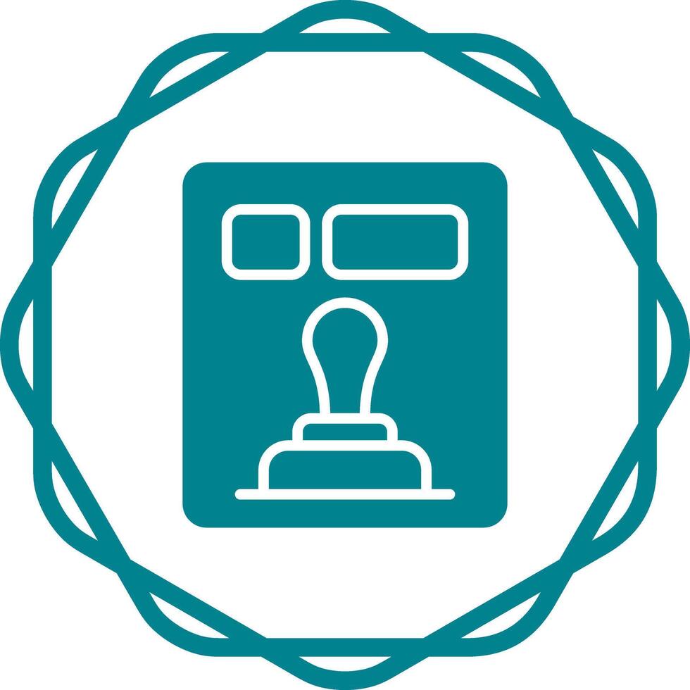 Stamp Tool Vector Icon
