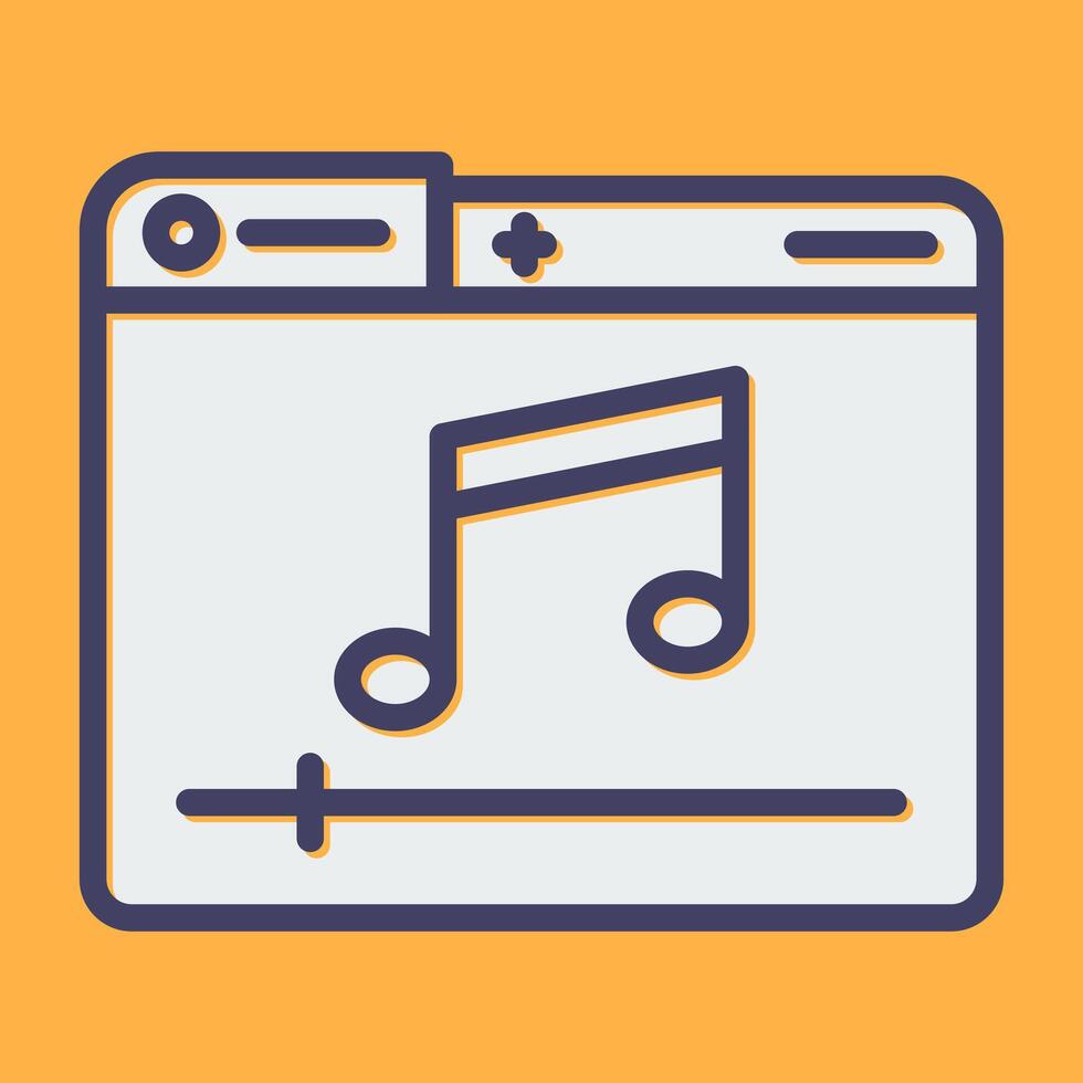 Music Player Vector Icon