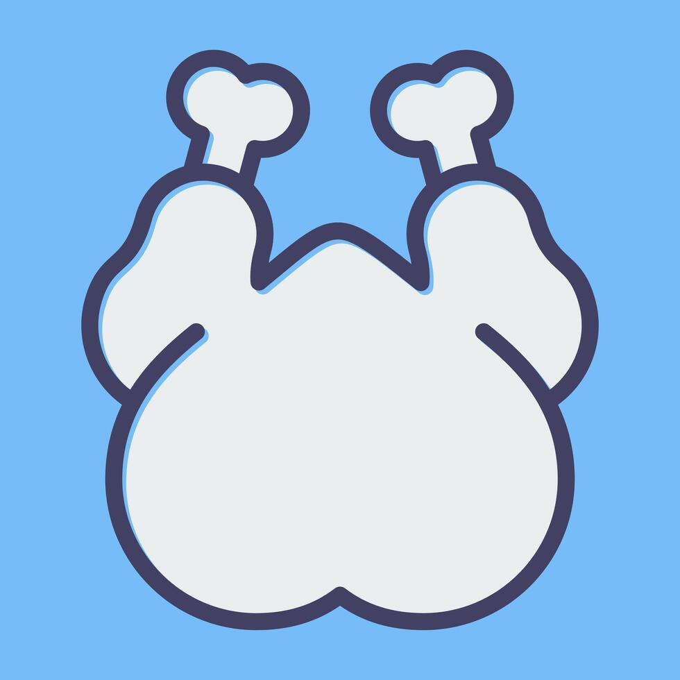 Chicken Vector Icon