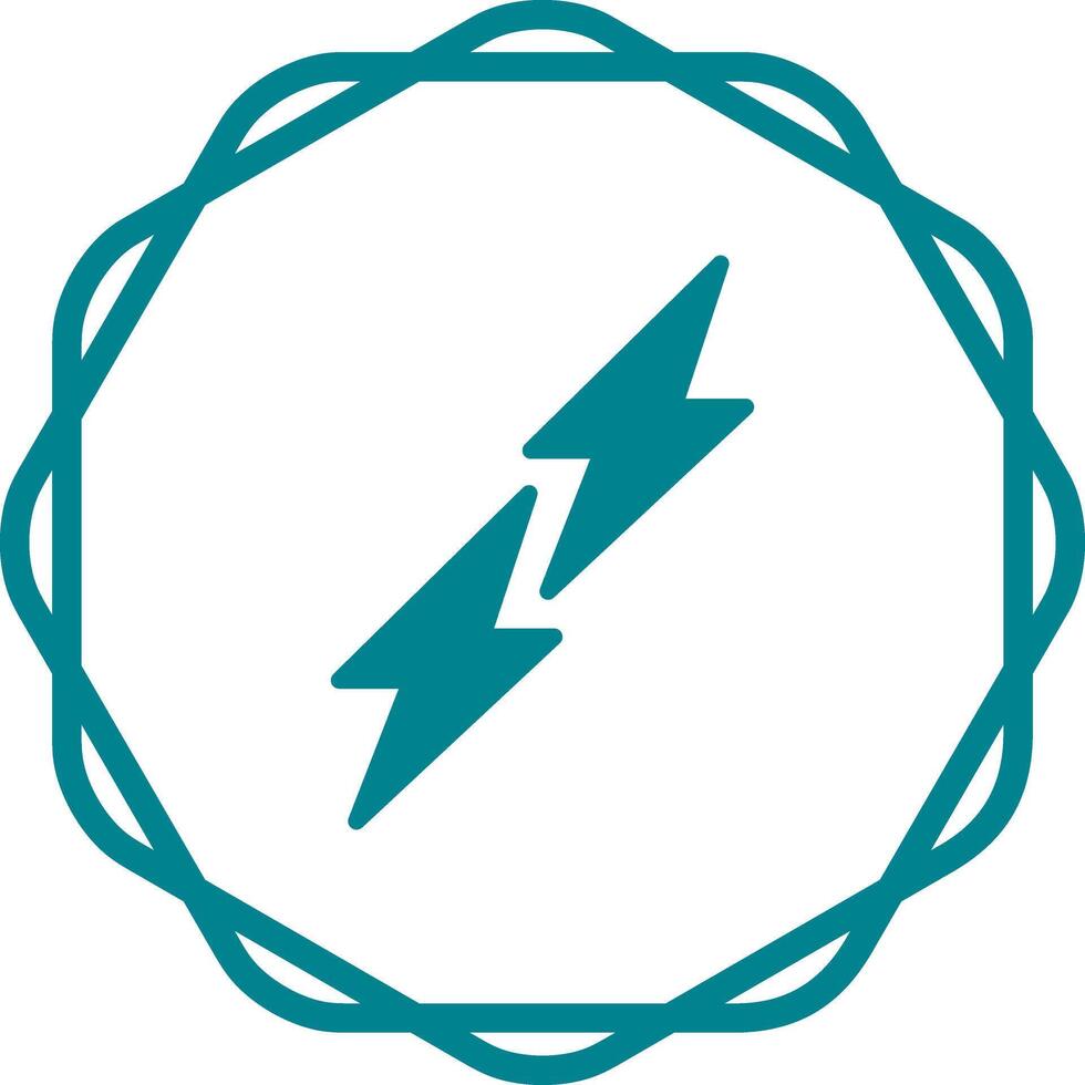 Lightning Vector Icon