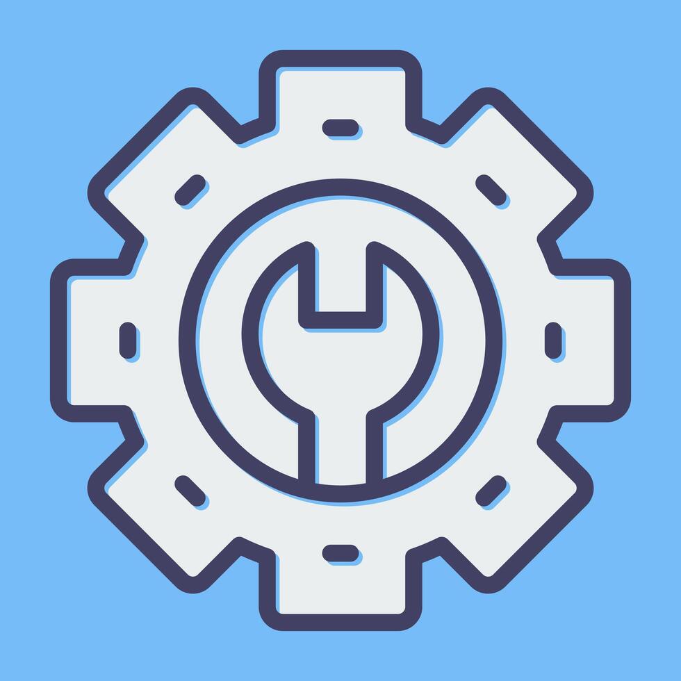 Cog Vector Icon