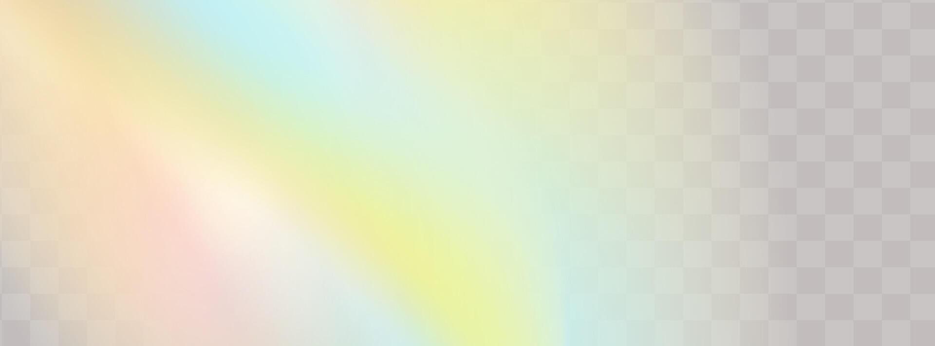 A set of colourful vector lens, crystal rainbow  light  and  flare transparent effects.Overlay for backgrounds.