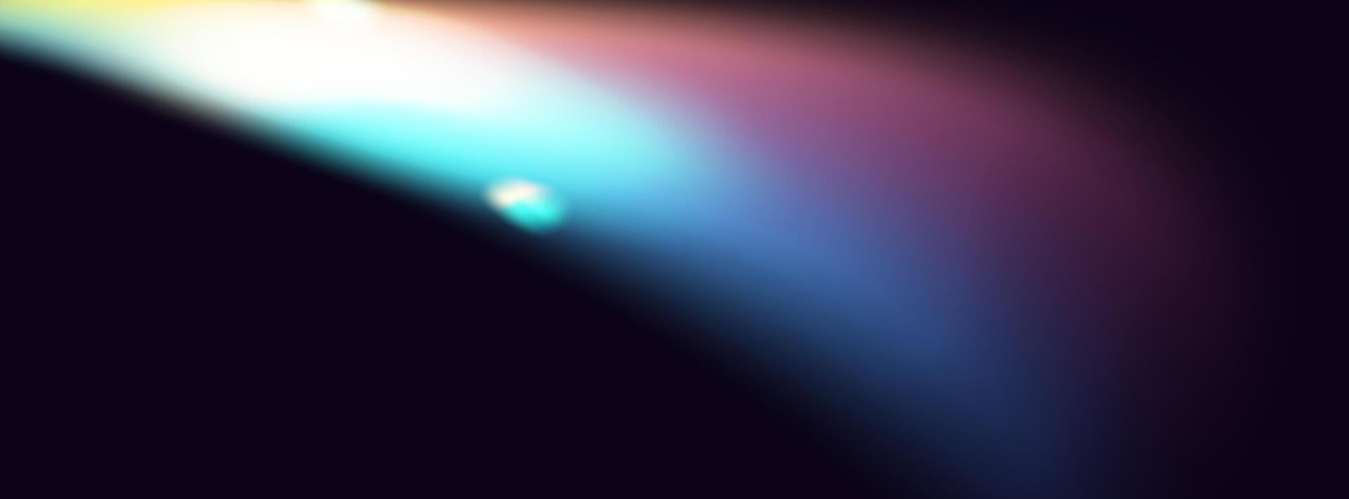 A set of colourful vector lens, crystal rainbow  light  and  flare transparent effects.Overlay for backgrounds.