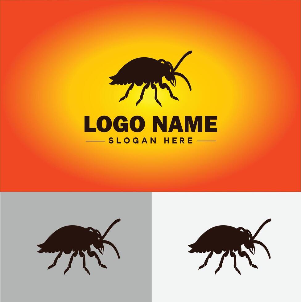 Earwig logo vector art icon graphics for business brand icon earwig logo template