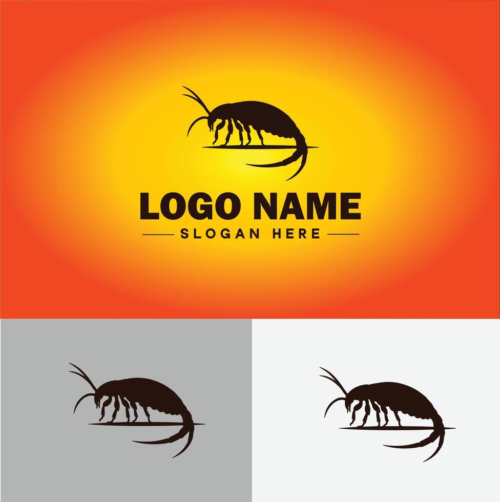 Earwig logo vector art icon graphics for business brand icon earwig logo template