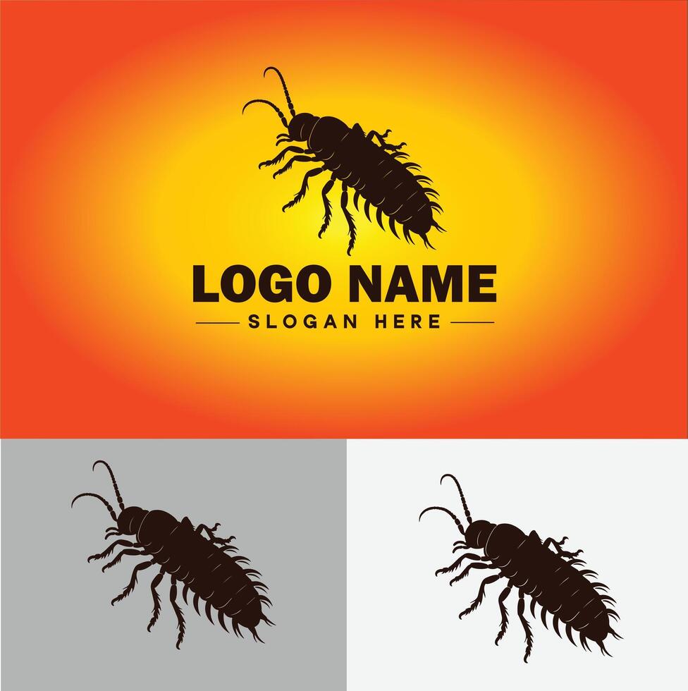 Earwig logo vector art icon graphics for business brand icon earwig logo template