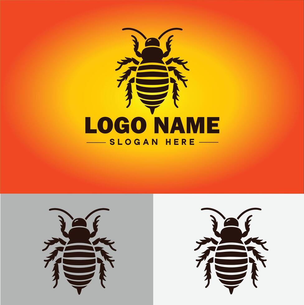 Earwig logo vector art icon graphics for business brand icon earwig logo template