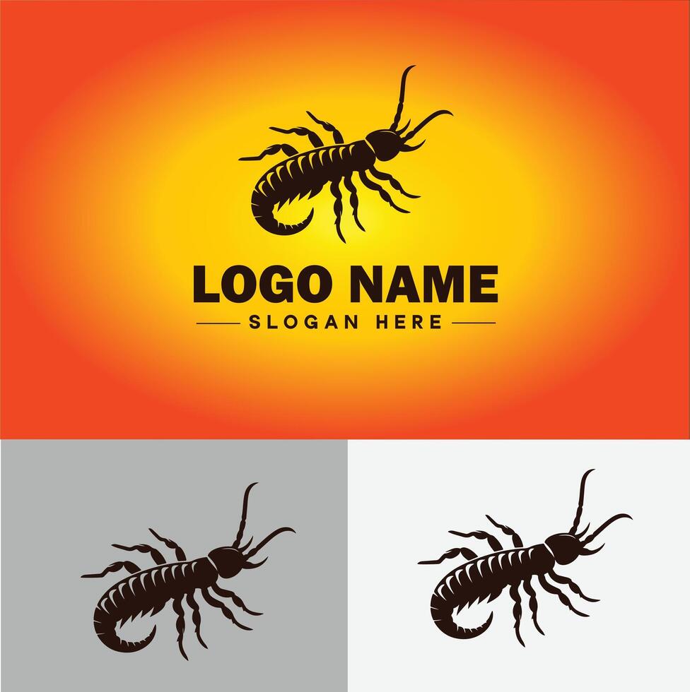 Earwig logo vector art icon graphics for business brand icon earwig logo template