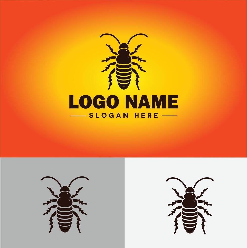 Earwig logo vector art icon graphics for business brand icon earwig logo template