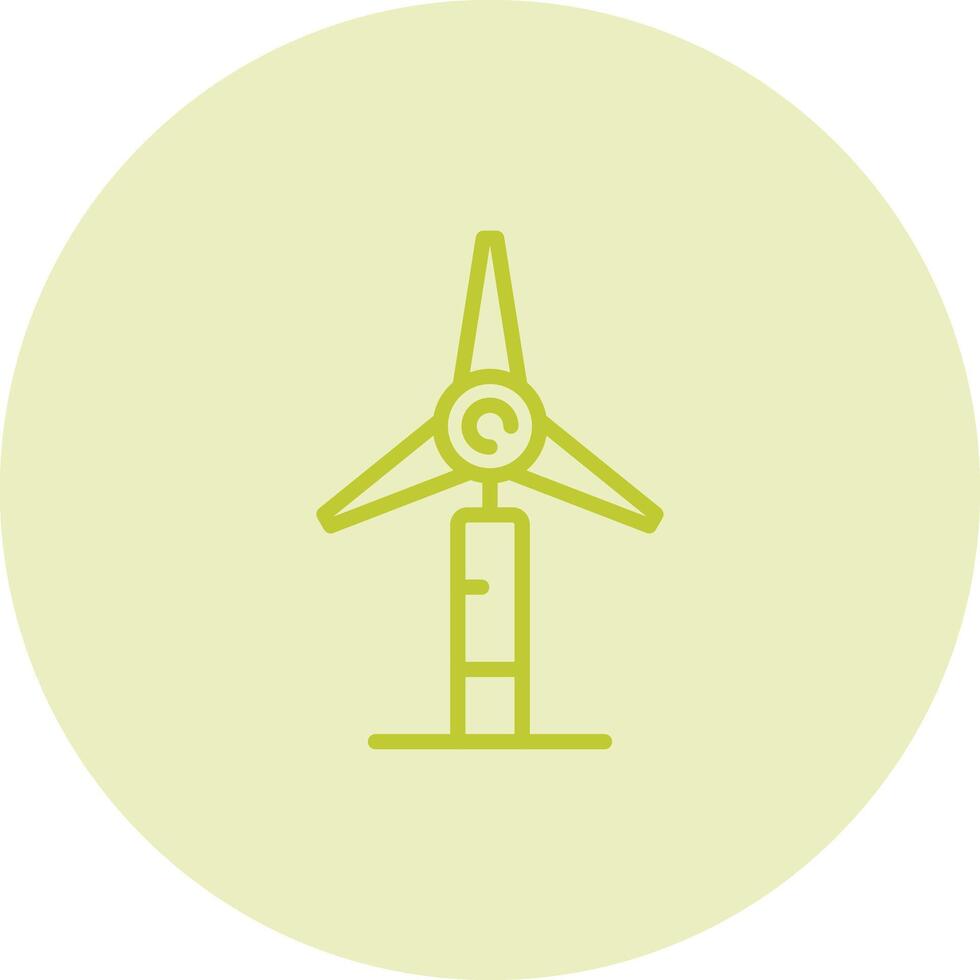 Windmill Vector Icon