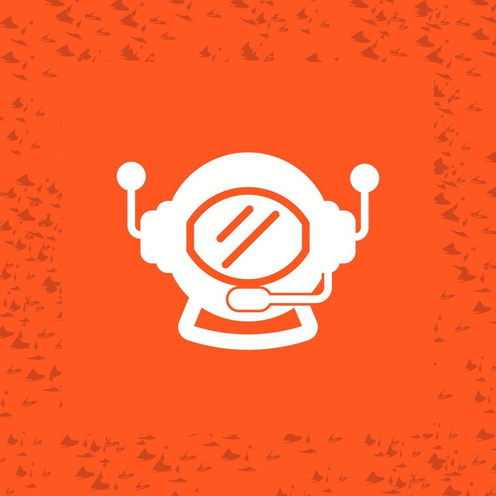 Astronaut Helmet Vector Icon