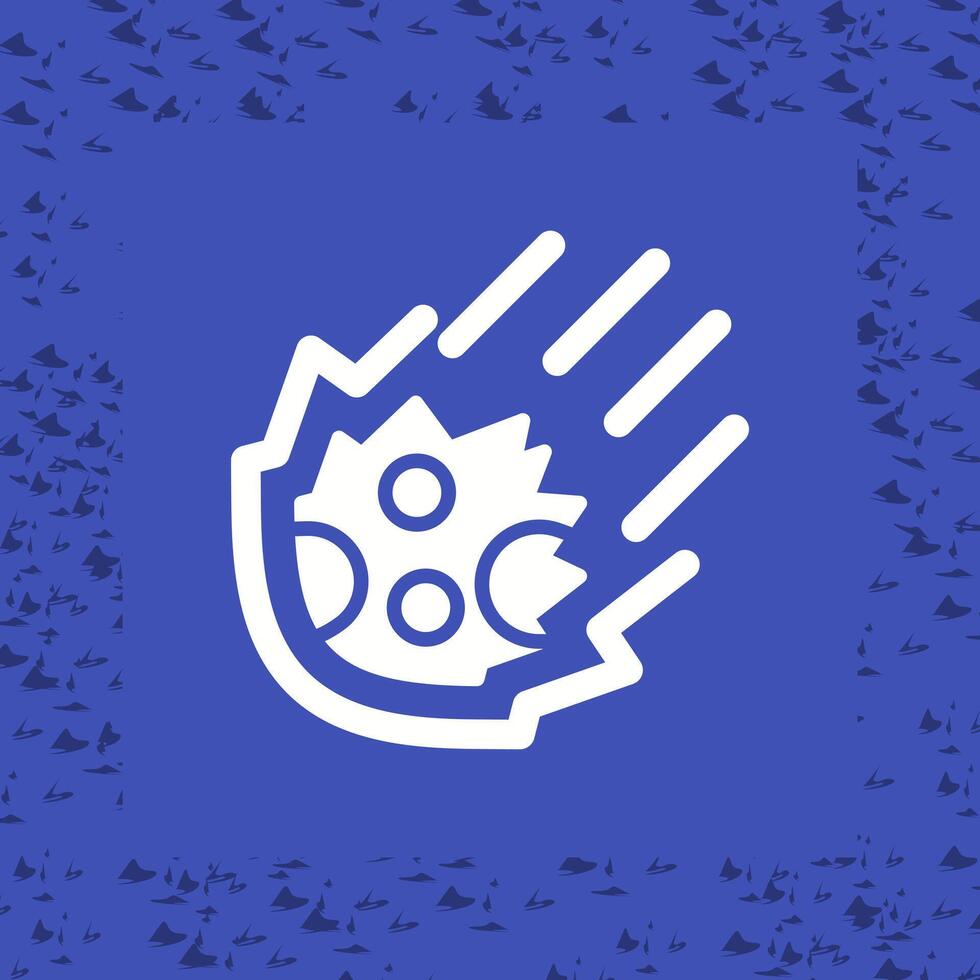Meteor Vector Icon