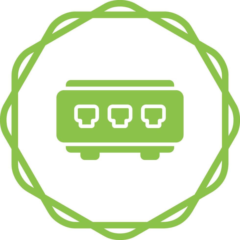 Network Switch Vector Icon