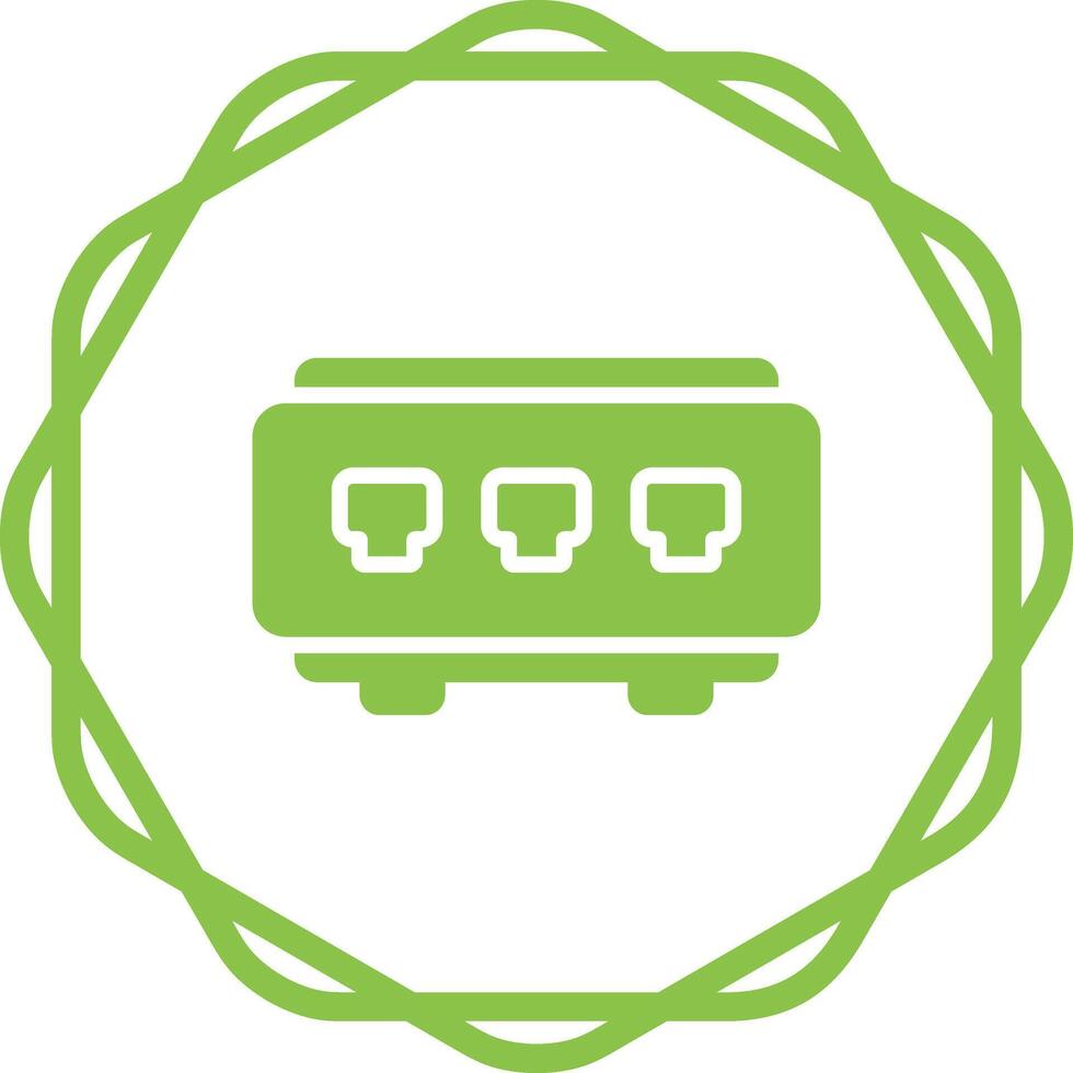 Network Switch Vector Icon