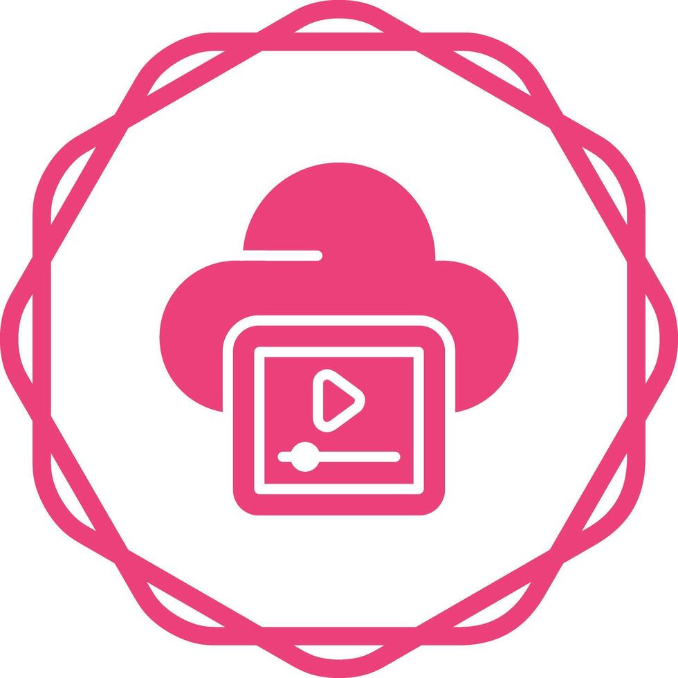 Video Hosting Vector Icon