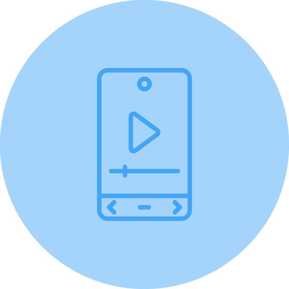 Video Player Vector Icon