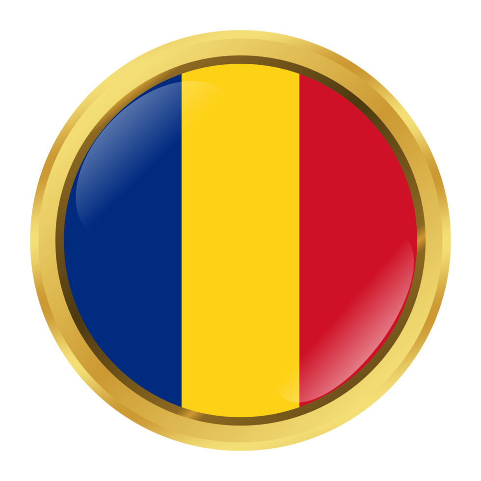 Romania Flag Circle Shape png