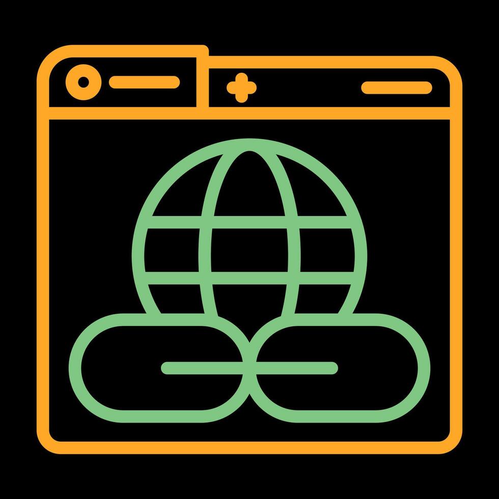 Web Link Vector Icon