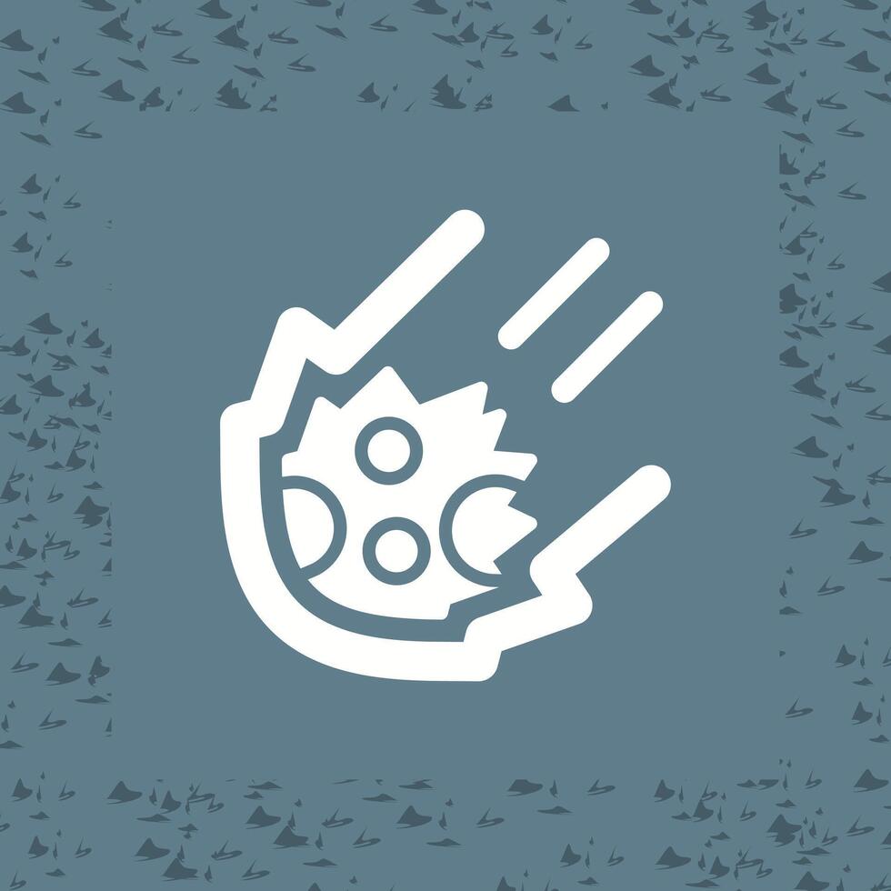 Meteor Vector Icon