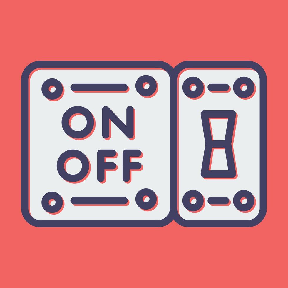 Light Switch Vector Icon
